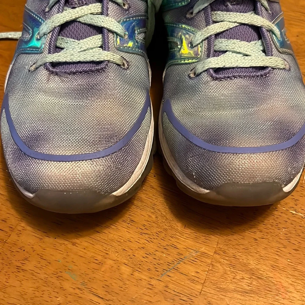 Girls Skechers Sport Sneakers size 5 Purple and Blue - Picture 9 of 15